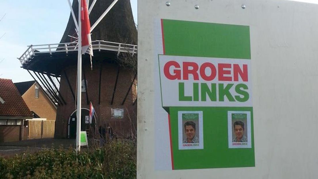 De verkeerd geplakte poster van GroenLinks