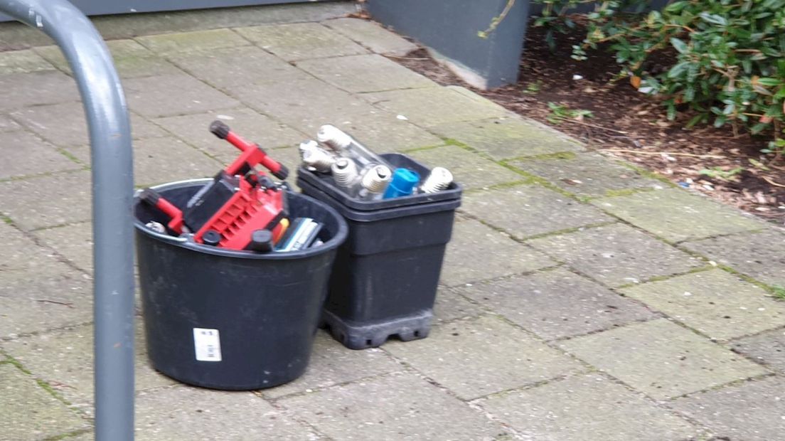 De ontruiming aan de Grote Beerstraat in Hengelo