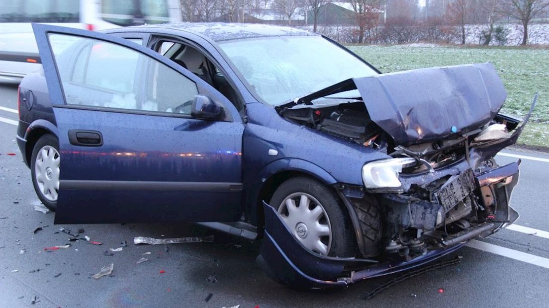 Ongeluk op N35 bij Wierden
