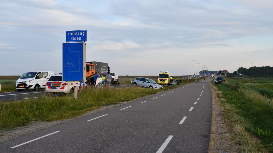 Motorrijder om het leven bij ongeluk op Deltaweg
