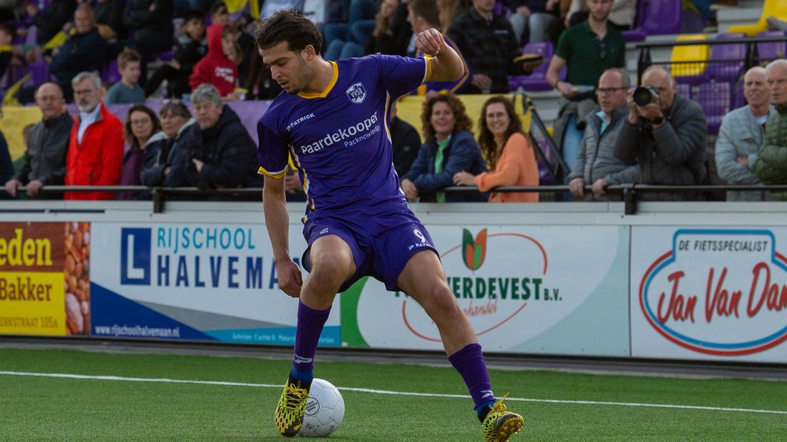 Youssef Blel groeide uit tot matchwinner bij VVSB
