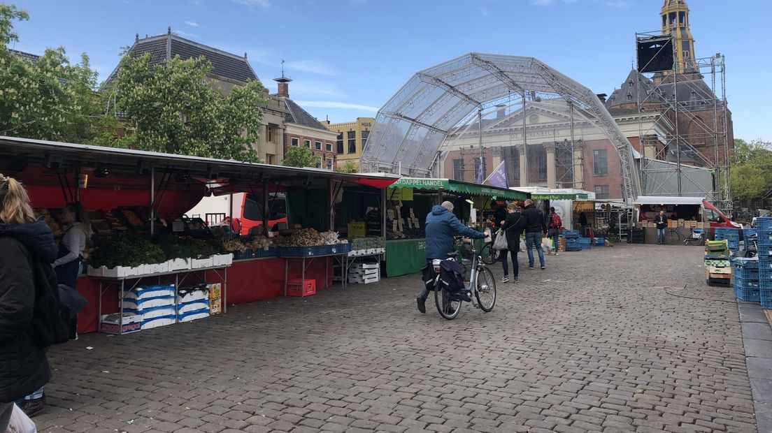 De Vismarkt tijdens een evenement