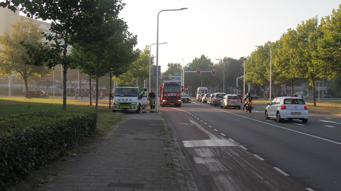 Oliespoor in Zwolle