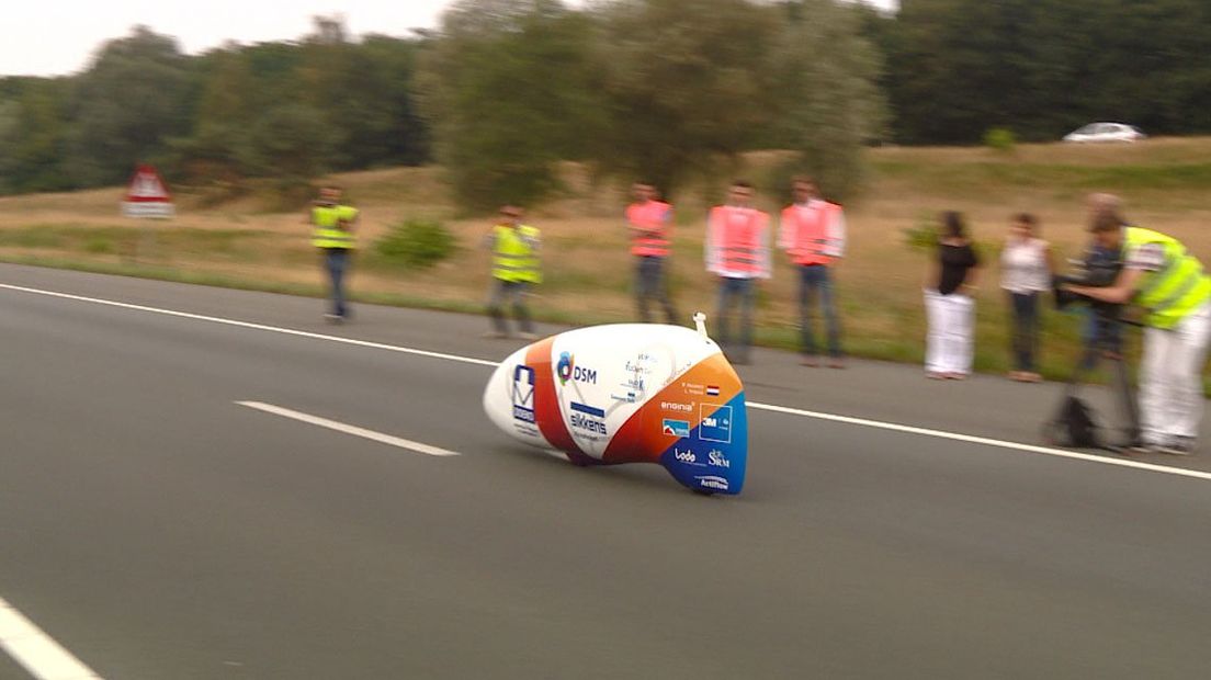 TU Delft strikt oudwielrenner Rick Flens voor snelheidsrecord met een