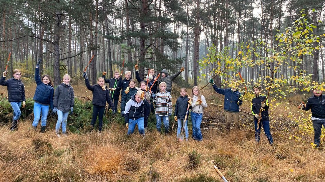 Natuurwerkdag in Rechteren