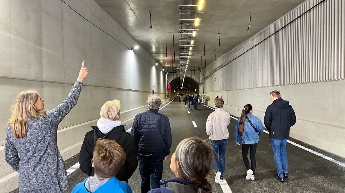 Er is veel belangstelling voor de Corbulotunnel