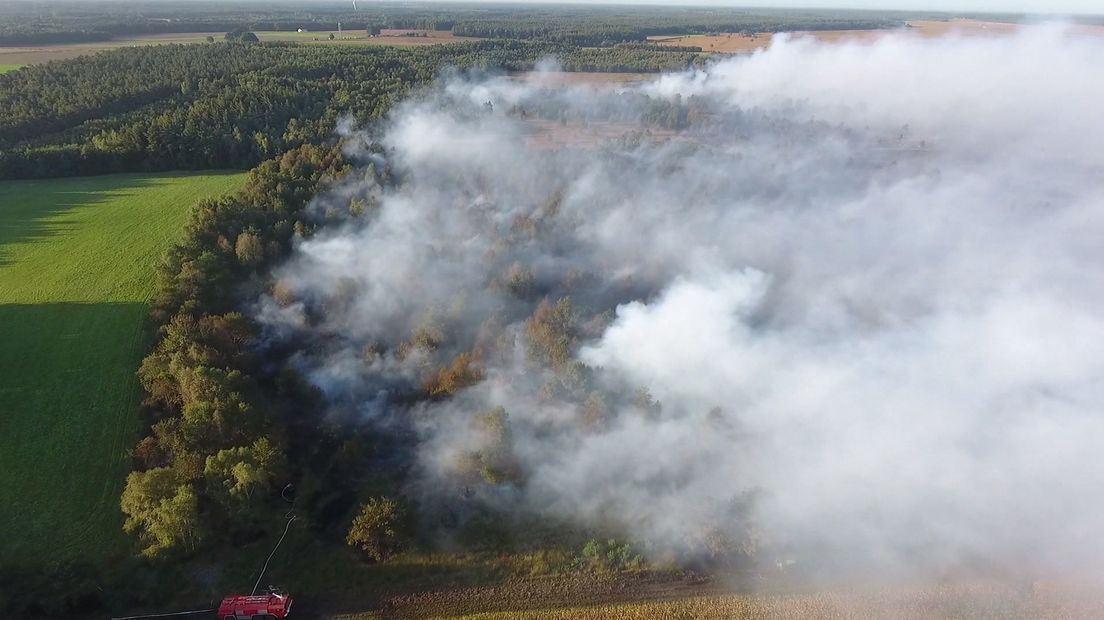 De veenbrand is na vijf weken eindelijk geblust.