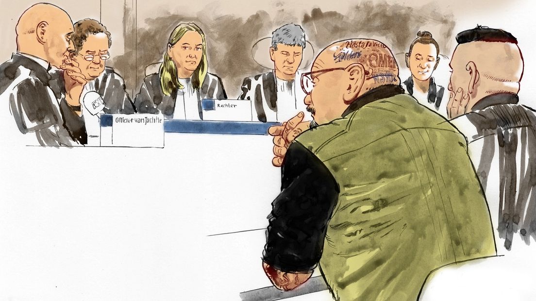 Henk Kuipers in de rechtbank