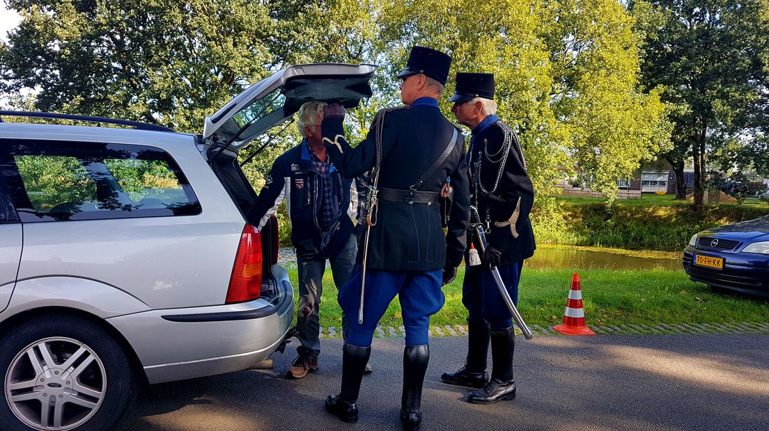Bij Zwartemeer was de grens tijdelijk dicht (Rechten: RTV Drenthe)