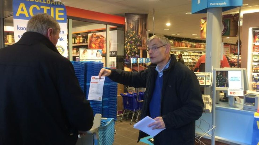 De rotary in Hoogeveen steunt de actie ook