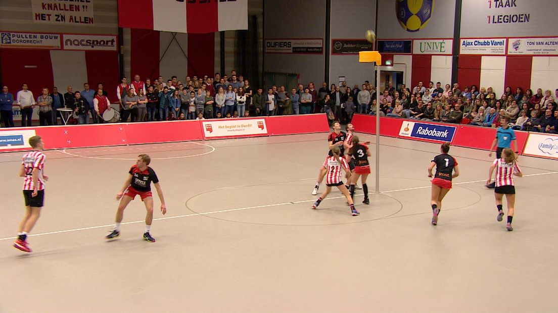 Geen playoffs voor zaalkorfballers TOP (video)