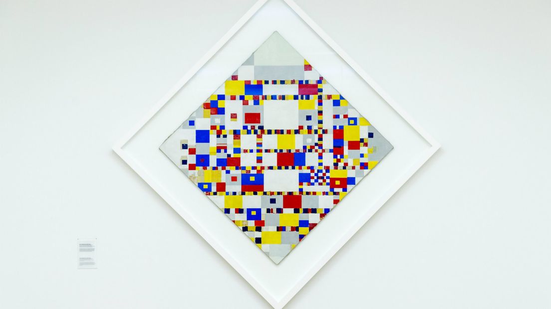 Victory Boogie Woogie, het bekendste werk van Piet Mondriaan