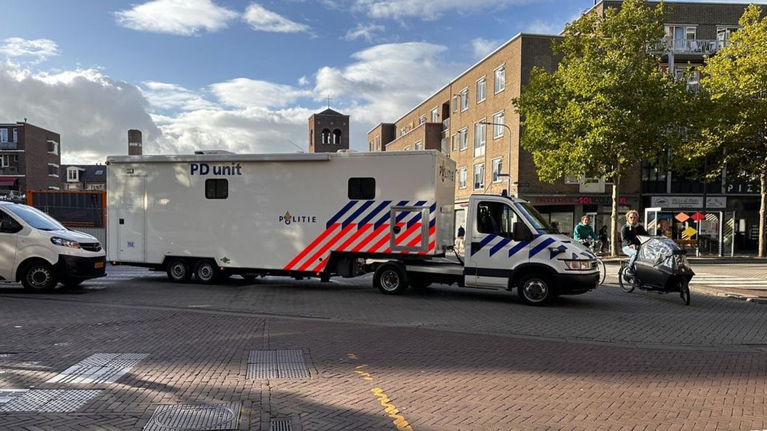 De PD-unit in het centrum van Nijmegen.
