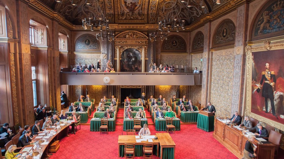 De Eerste Kamer in Den Haag