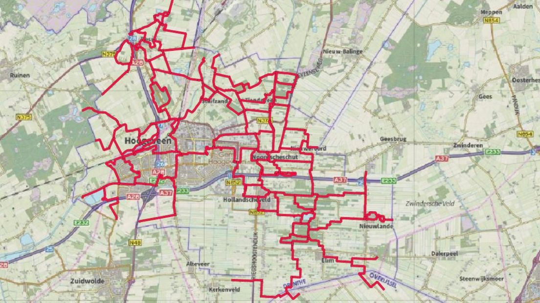 Wandelnetwerk Hoogeveen