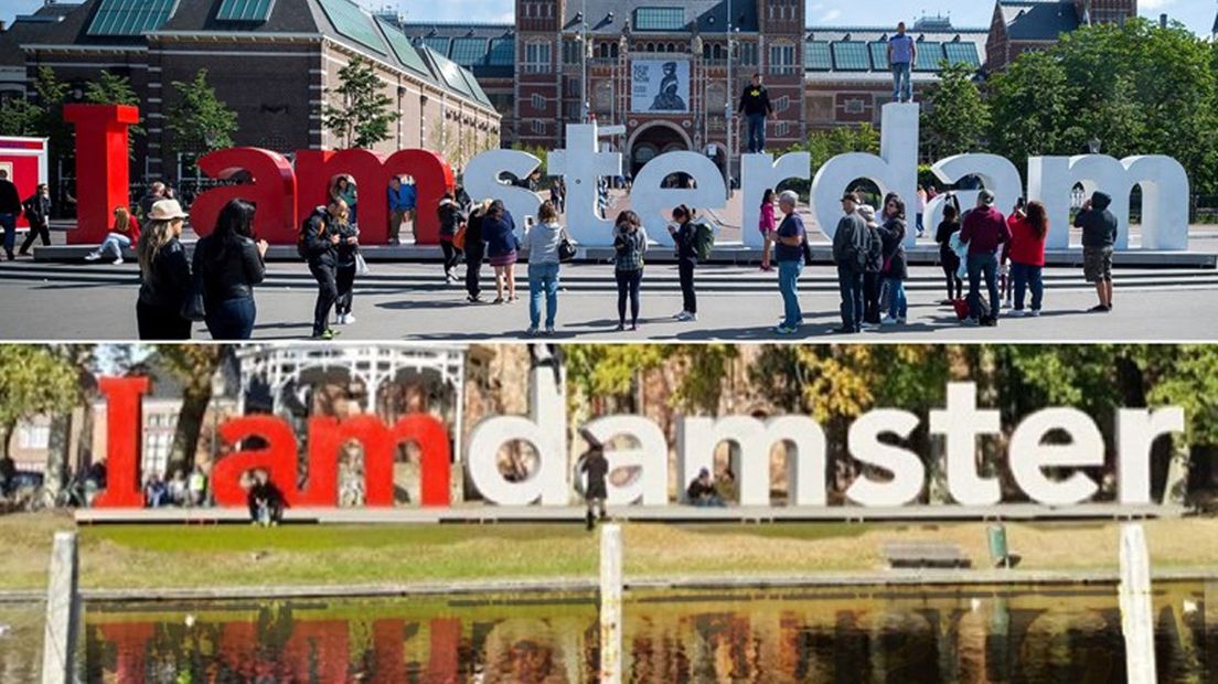 Wordt I am Amsterdam dan toch I am Damster?