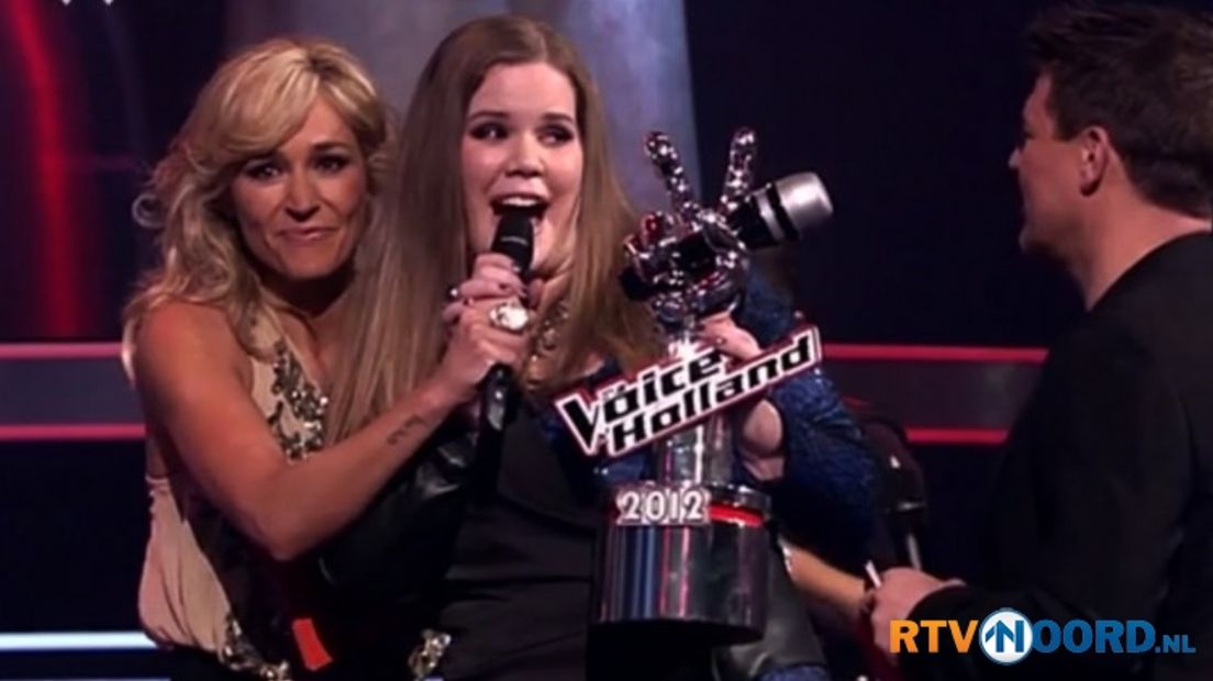 Iris Kroes wint The Voice of Holland