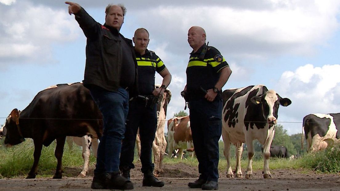 Boerenprotest in Stroe wordt voorbereid.