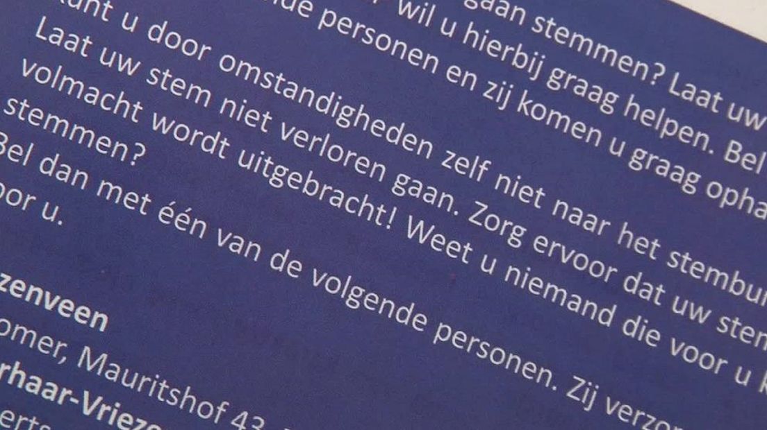 "SGP Twenterand ronselt stemmen"