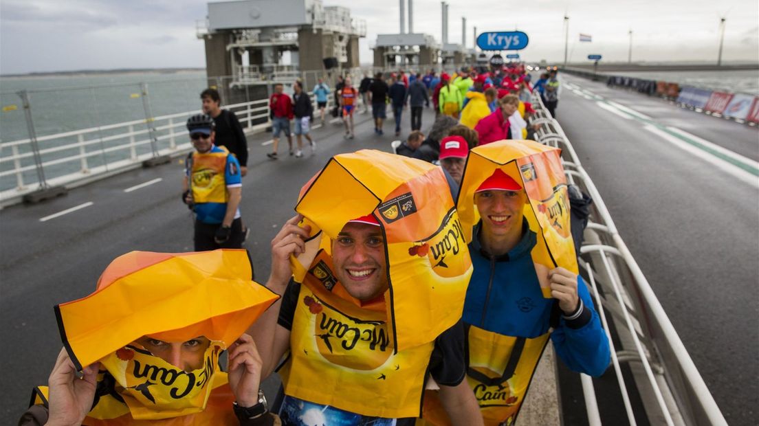 Het weer zal niet mee tijdens de finish op Neeltje Jans in 2015