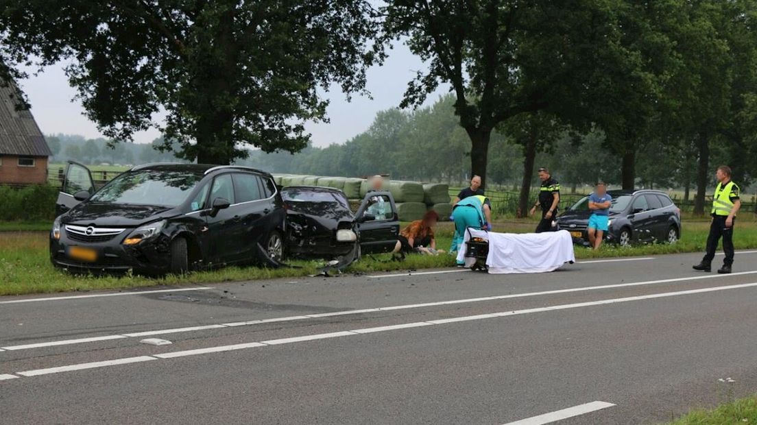 Gewonde bij ongeluk op N348 bij Dalmsholte
