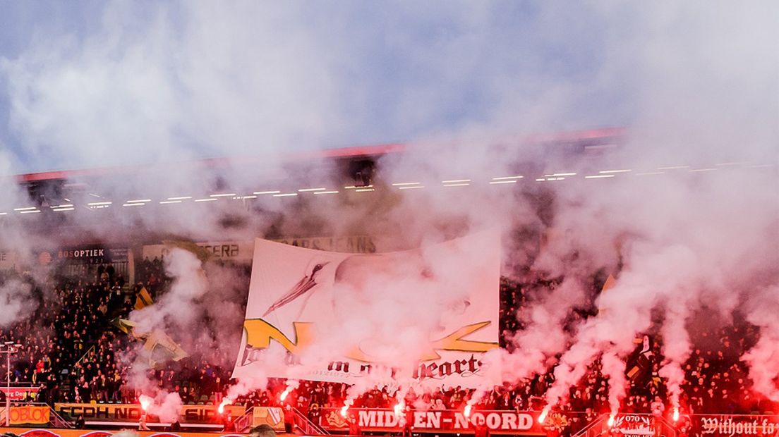 Sfeeractie bij ADO - SC Heerenveen