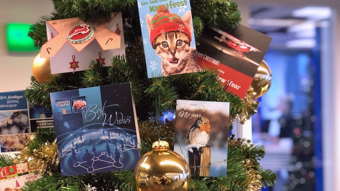 Nog bedankt voor de kerstkaarten op onze redactie!