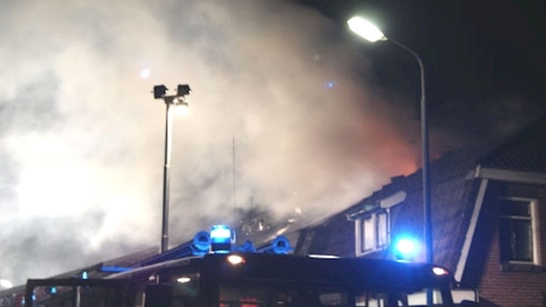 schoorsteenbrand in Losser