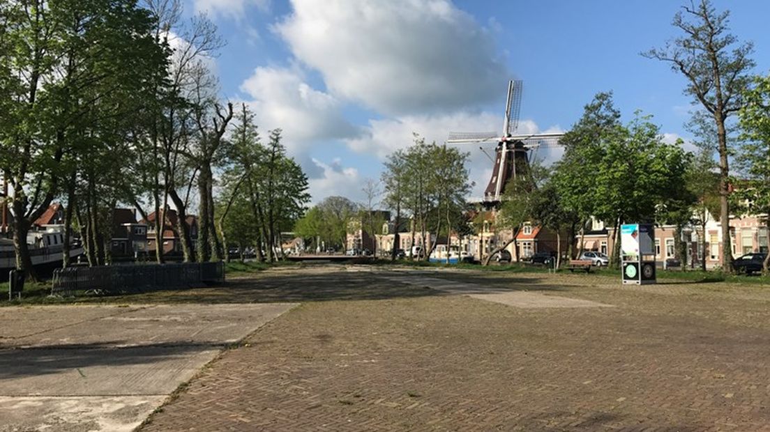 Het onbebouwde deel van Bleekerseiland (Rechten: RTV Drenthe/Serge Vinkenvleugel)