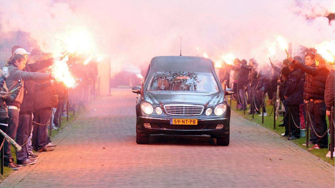 Uitvaart Mitchell Bakker
