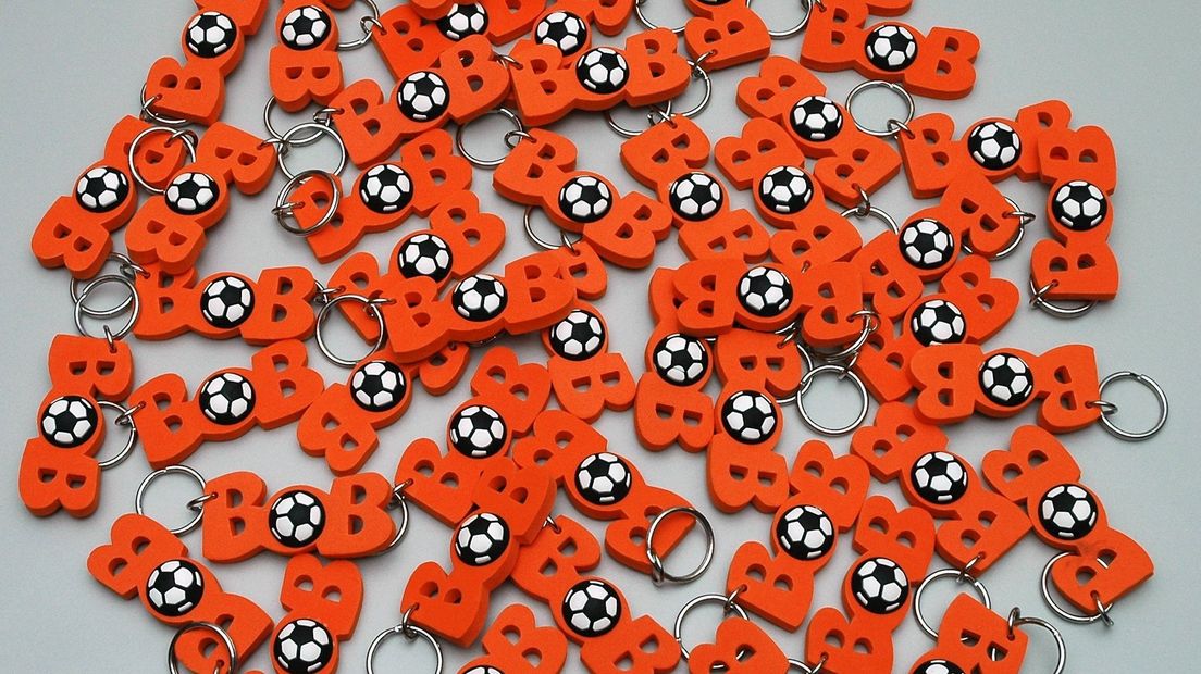 Oranje 'Bob'sleutelhangers