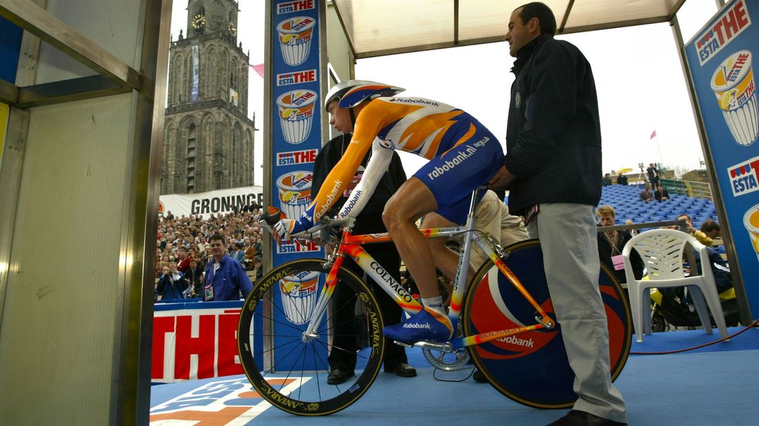 De start van de Giro in 2002