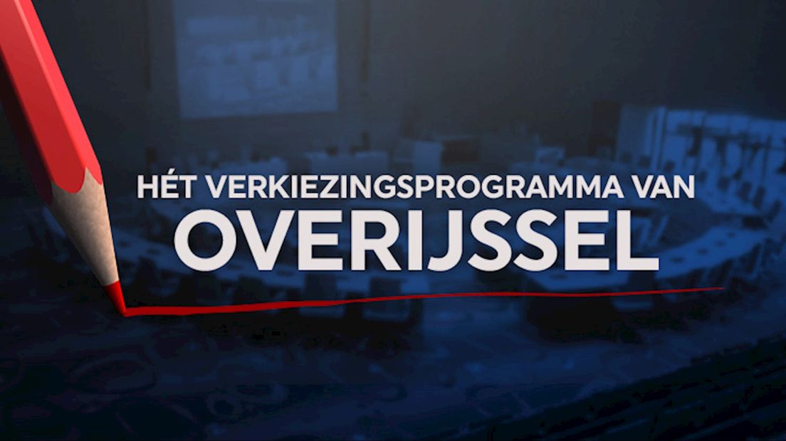 Het verkiezingsprogramma van Overijssel