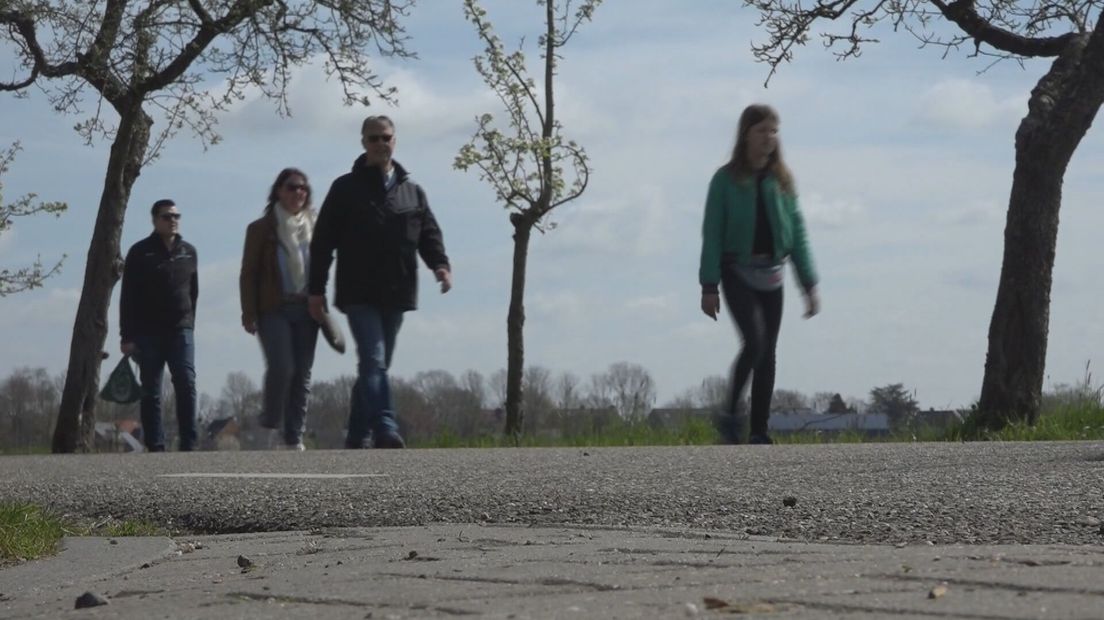 Perenbloesemtocht bij De Drentse Koe