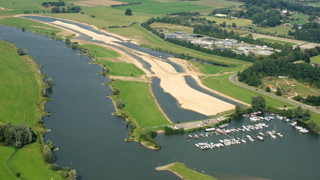 Jachthaven aan de Stobbenwaarden in Deventer