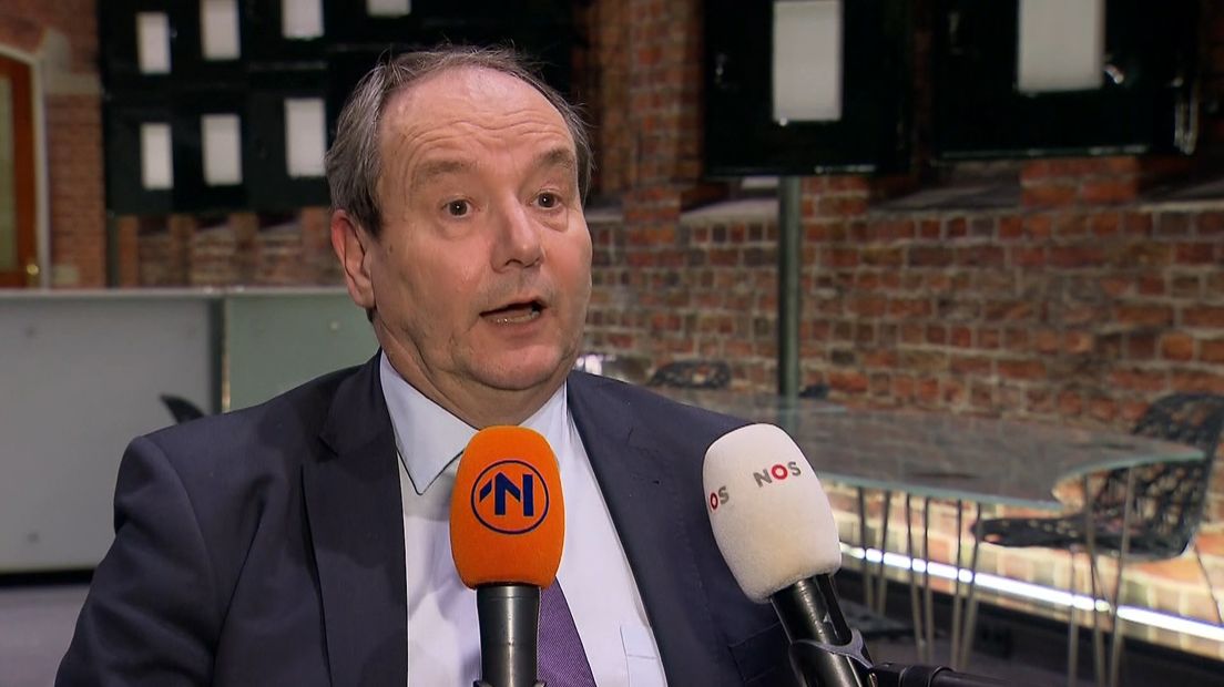 Staatssecretaris van Mijnbouw Hans Vijlbrief