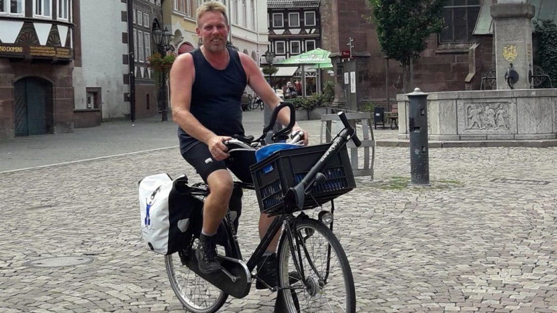 Henk Nijstad fietst van Hamburg naar huis (Rechten: Henk Nijstad)