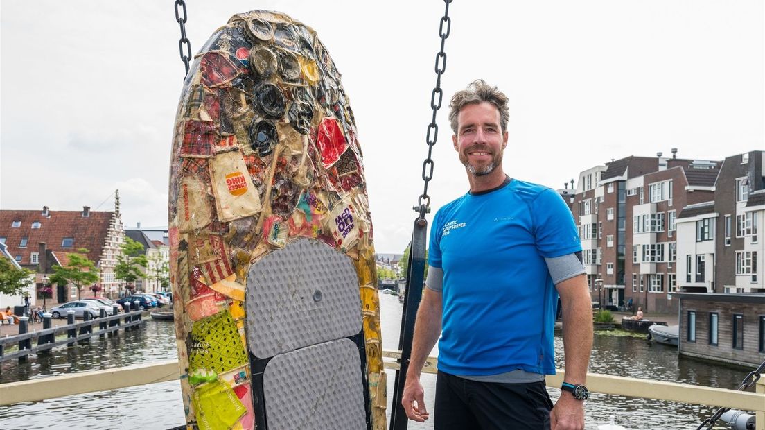 Merijn Tinga is de Plastic Soup Surfer
