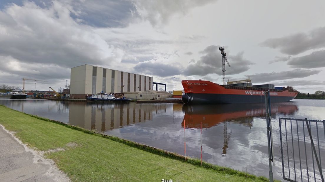 Een archieffoto van Groningen Shipyard