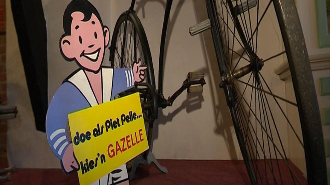 Kent u 'm nog? Piet Pelle op zijn Gazelle! - Omroep Gelderland