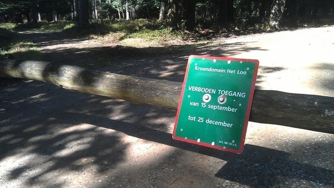 Kroondomein Het Loo is ook dit jaar weer drie maanden gesloten.