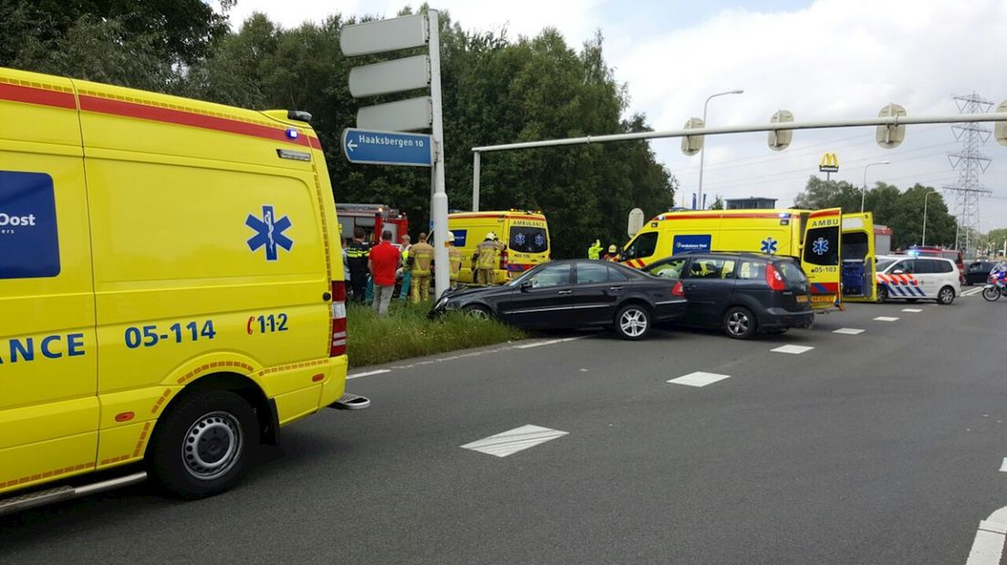 Meerdere gewonden na ongeluk in Hengelo