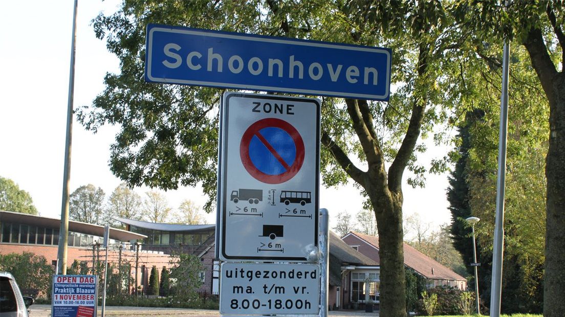 Gemeentebord Schoonhoven
