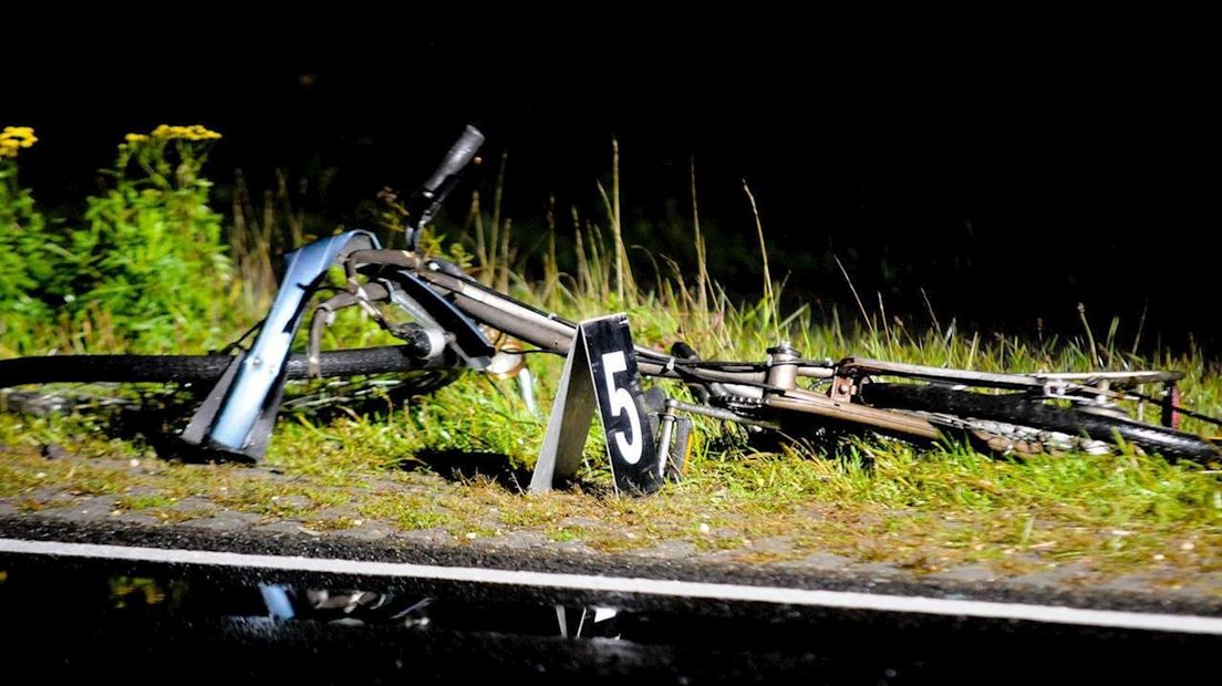 Ongeluk met fietser in Haaksbergen