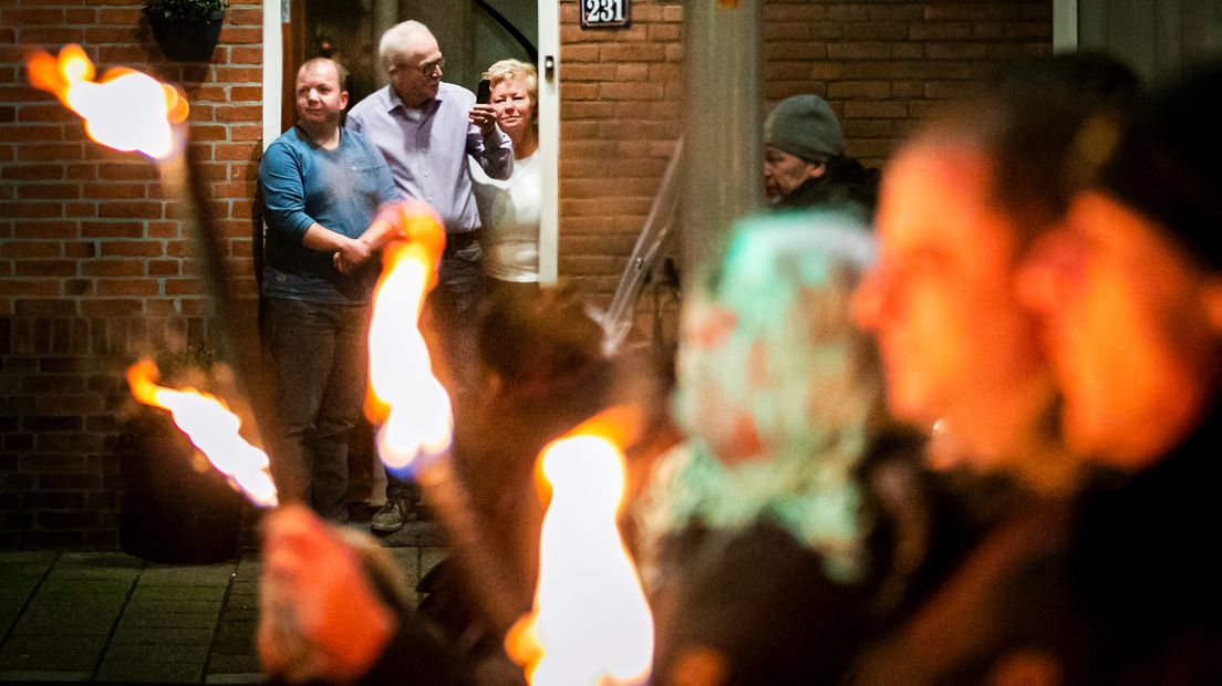 Fakkeloptocht Scheveningen