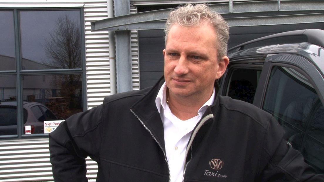 Gerrit Jan Westerhof van JW Taxi Zwolle