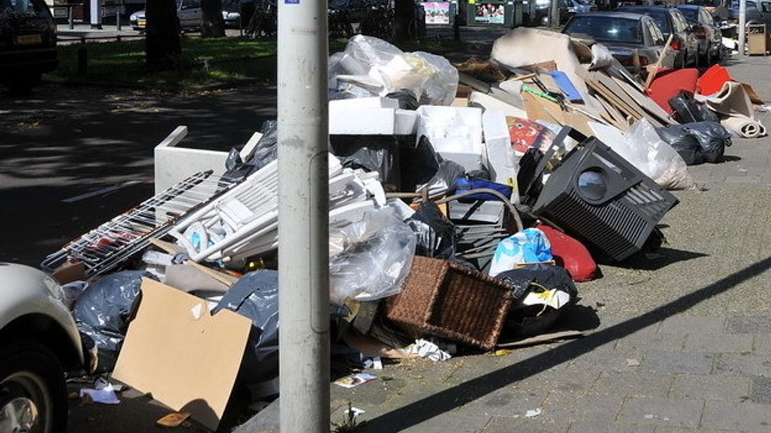 Vlissingen stopt met gratis ophalen grofvuil