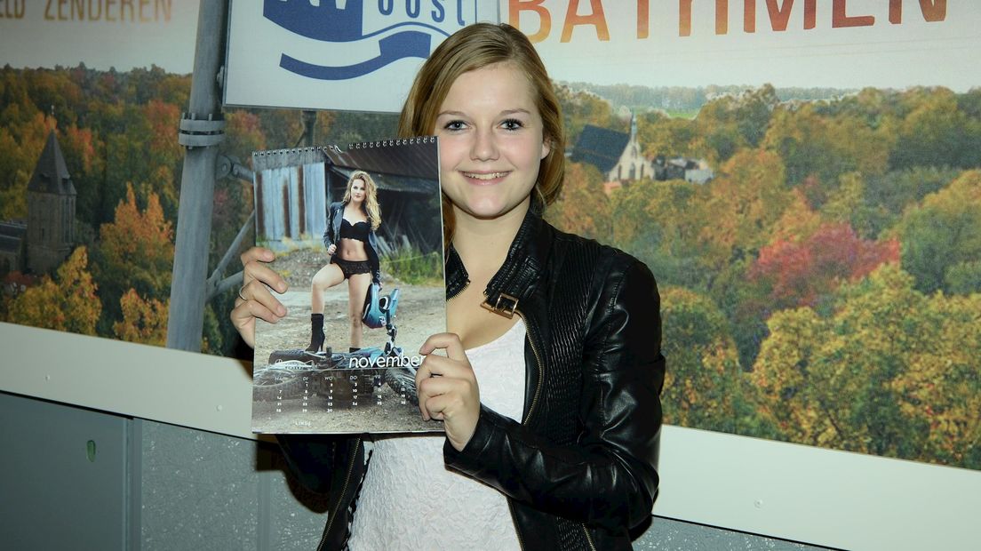 Linda met haar foto