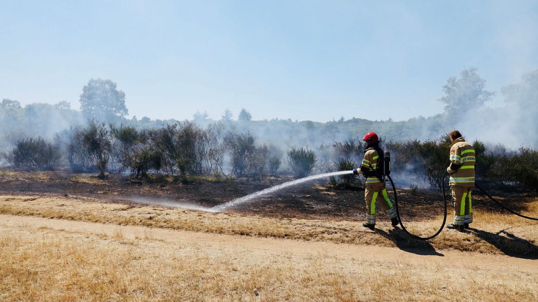 Brandweer weet de schade beperkt te houden