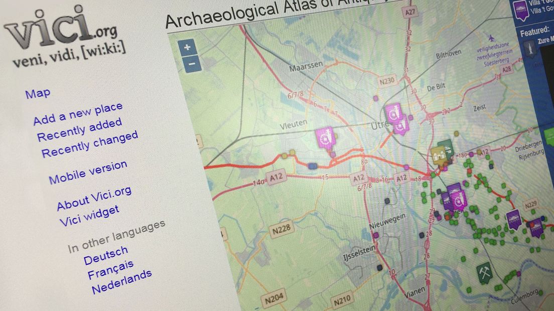 Vici.org zet de Romeinse geschiedenis op een net kaartje.